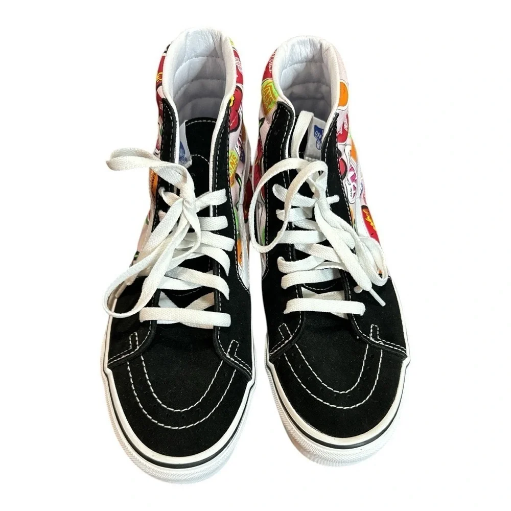 Vans Sk8-Hi Retro Mart Womens Size9.5 Mens 8 Food High Top Shoes Sneakers